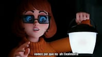 Scooby Doo การ์ตูนXXXฝรั่ง Velma Porn เรื่องลึกลับของบริษัทกำจัดผี เจอผีแปลกประหลาดมีลักษณะเหมือนควย ถูกเย็ดปากแถมเย็ดร่องนมก่อนเอาควยถูรักแร้